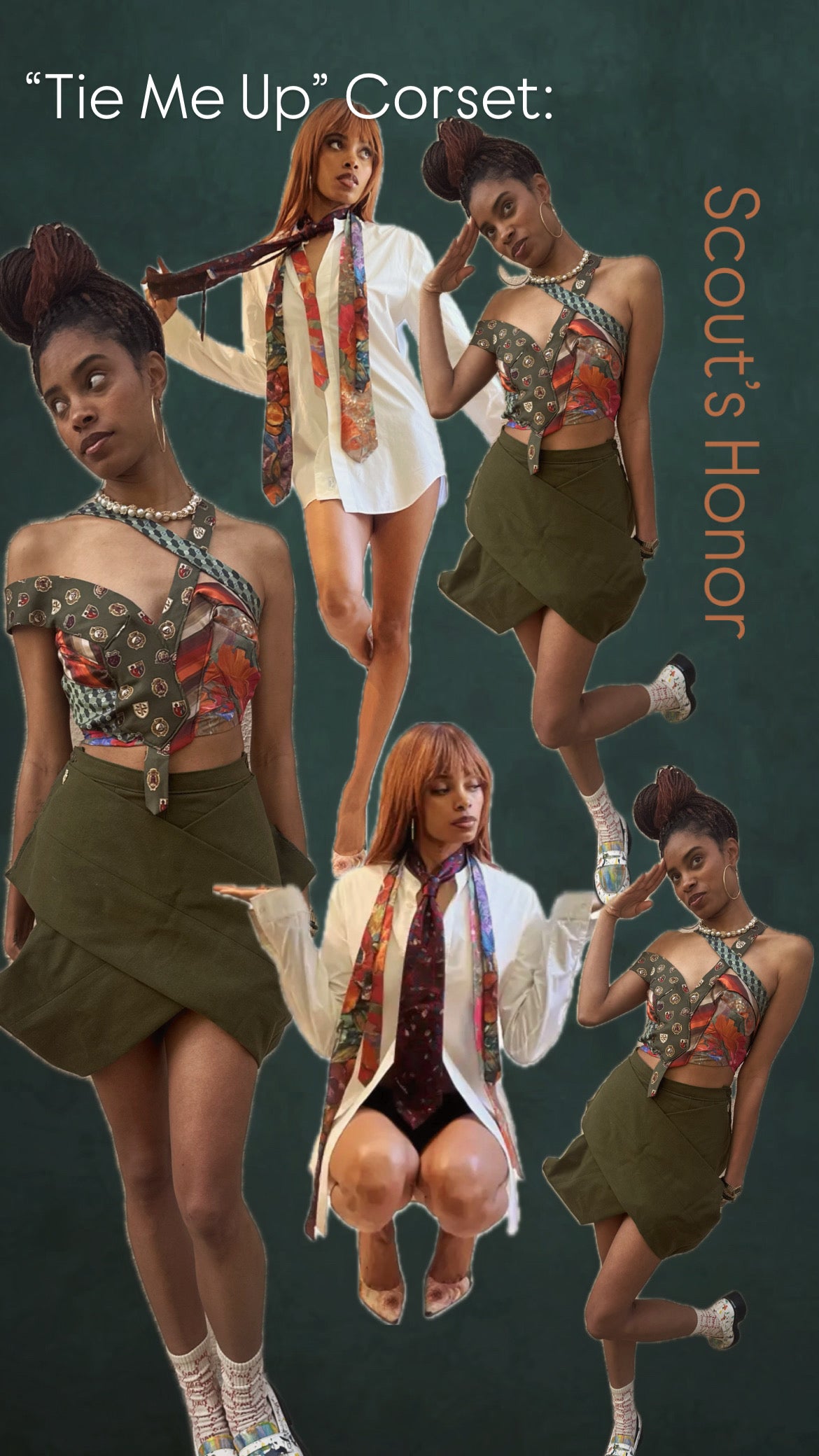 Tie Me Up Corset Scout's Honor