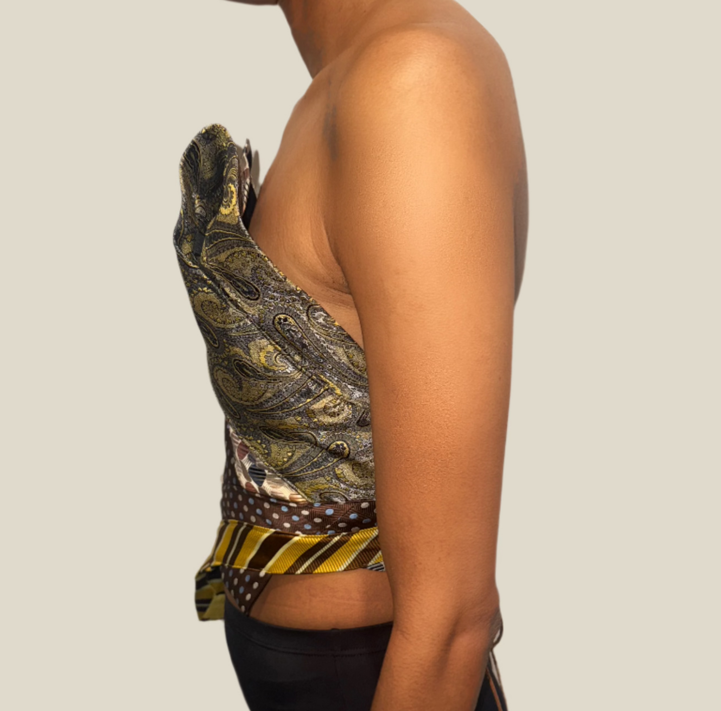 Tie Me Up Corset Good Time Brown