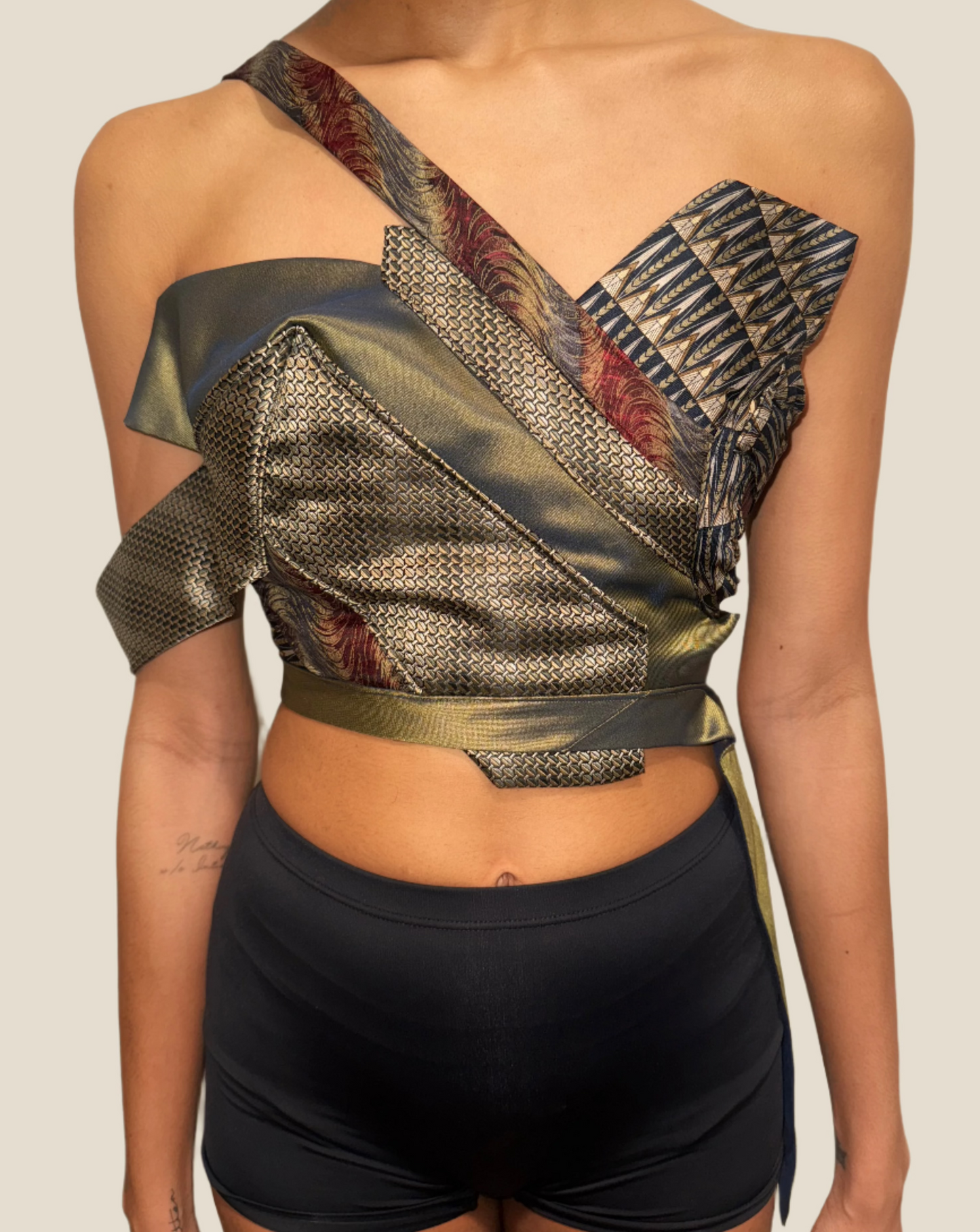 Tie Me Up Corset Library Green
