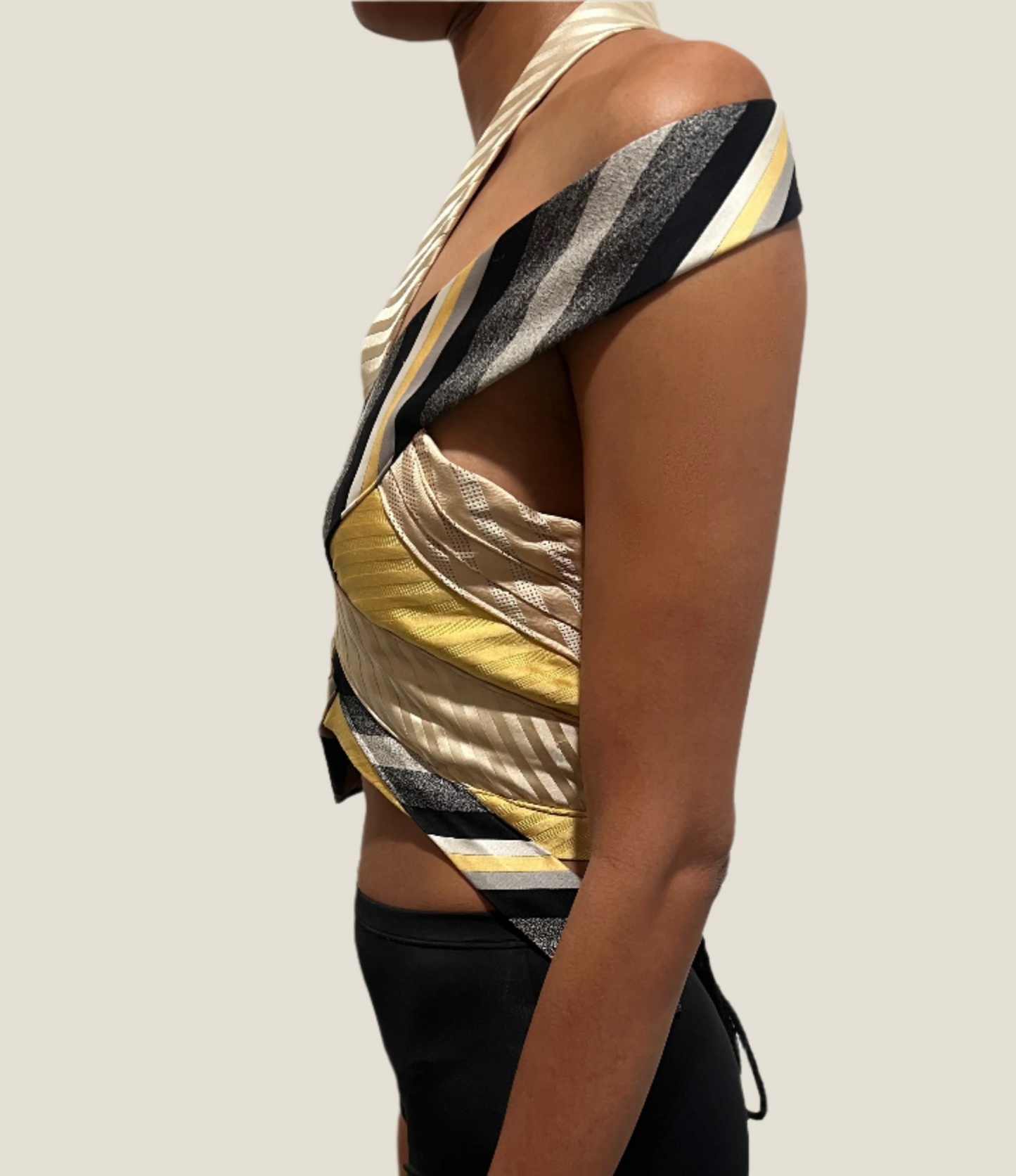 Tie Me Up Corset Hufflepuff