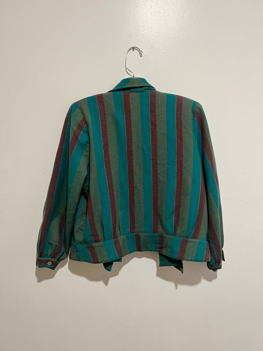 Vintage Stripe Wool Jacket