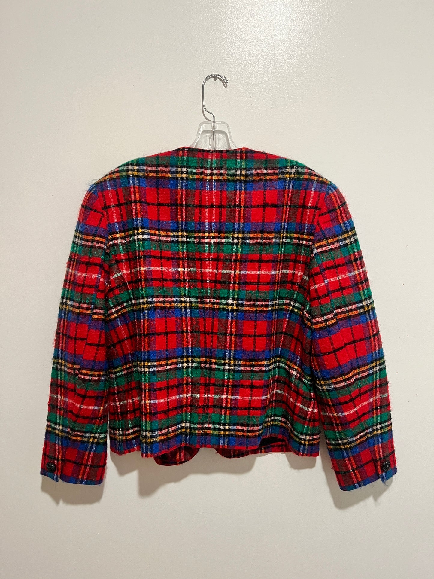 Vintage Plaid Jacket
