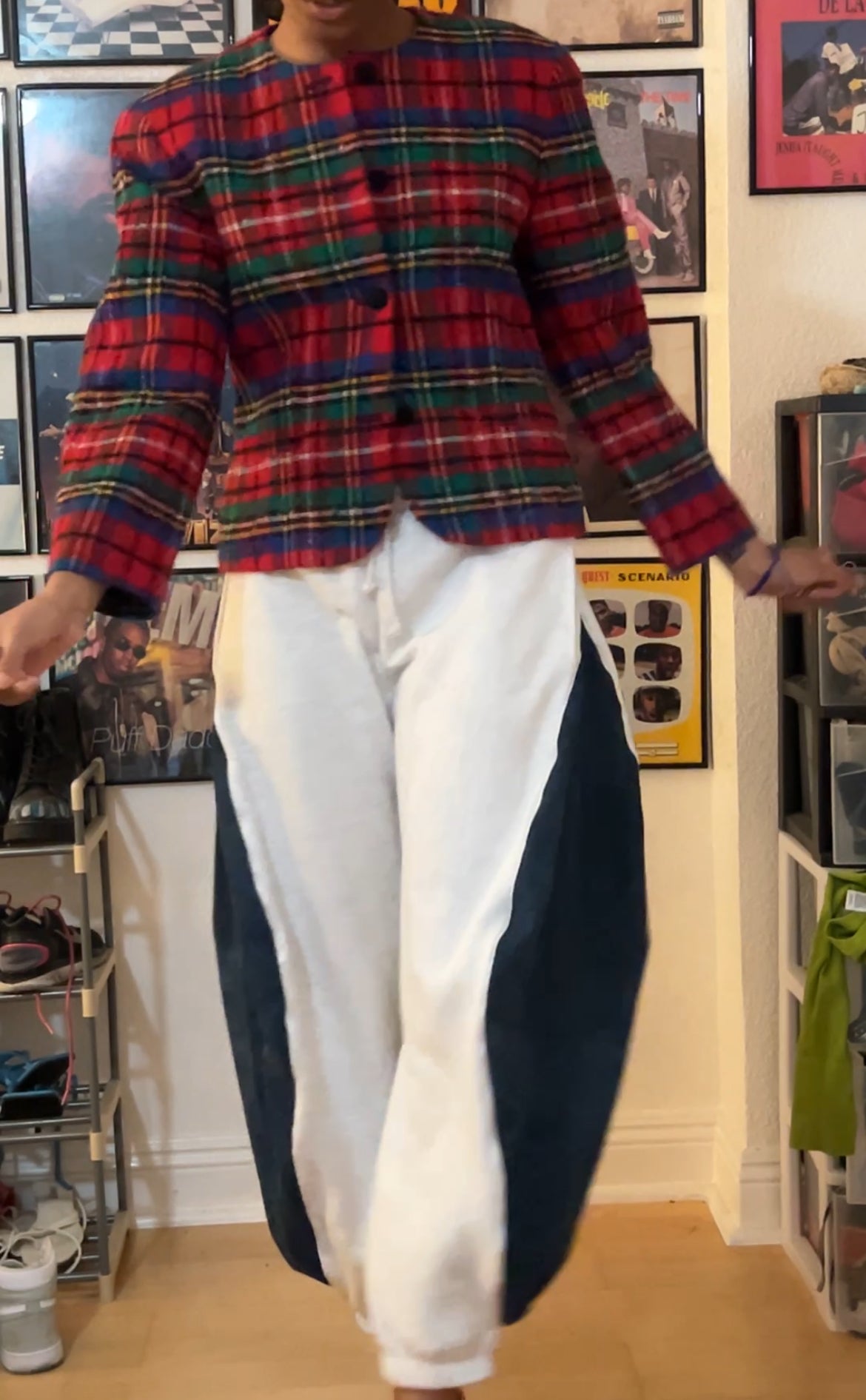 Vintage Plaid Jacket