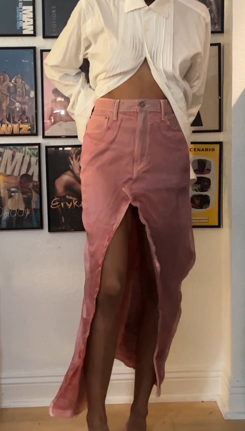 Organza Overlay Skirt