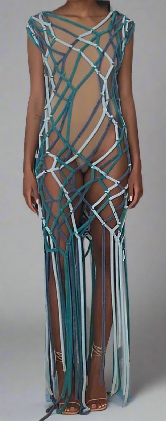 Long Web Dress