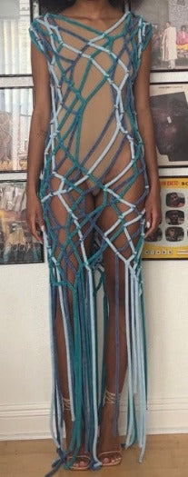 Long Web Dress