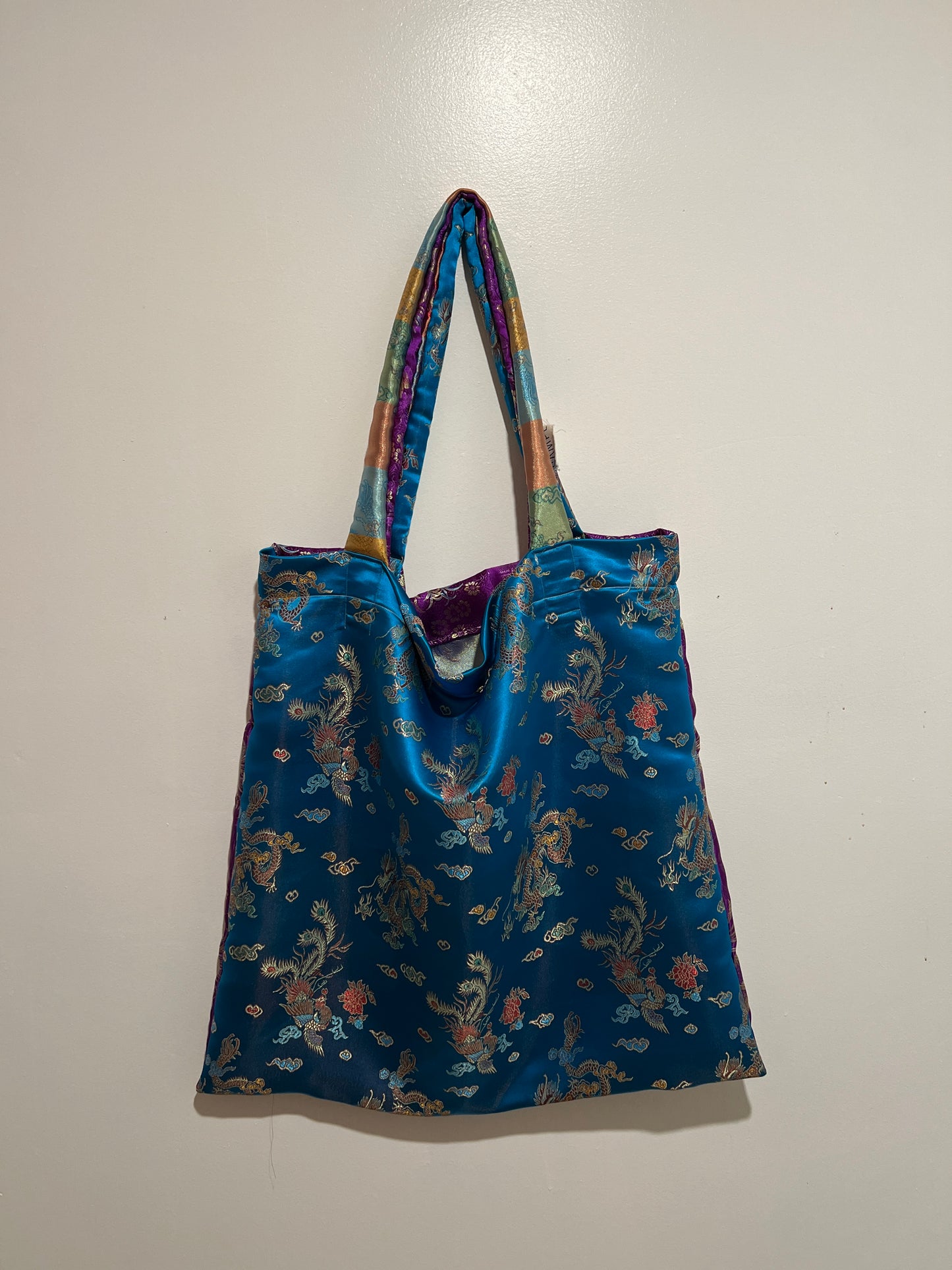 Kimono Reversible Overnight Tote