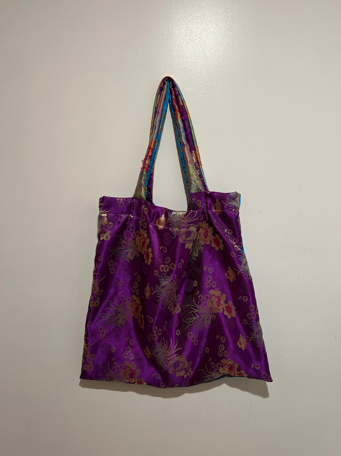 Kimono Reversible Overnight Tote