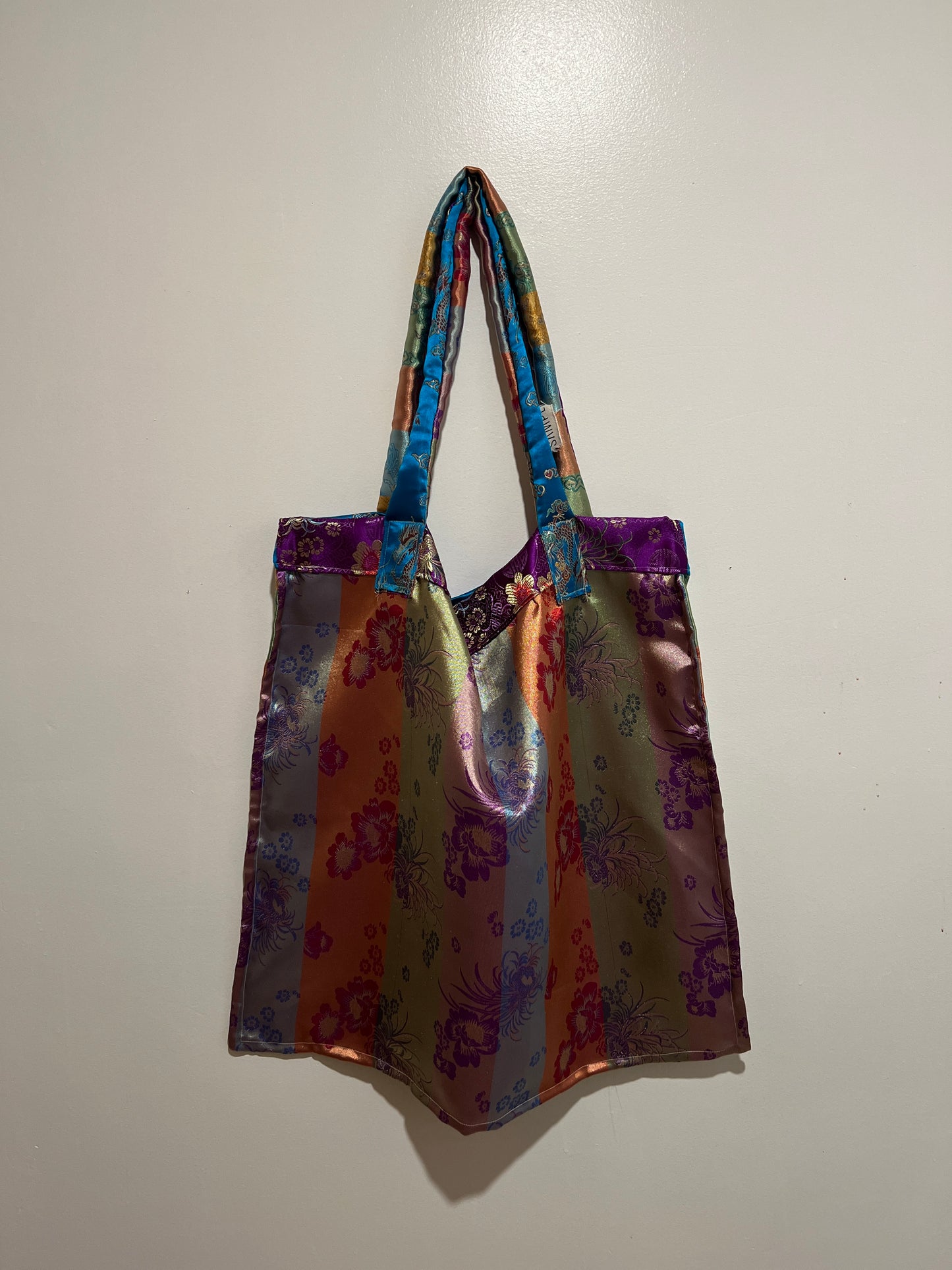 Kimono Reversible Overnight Tote