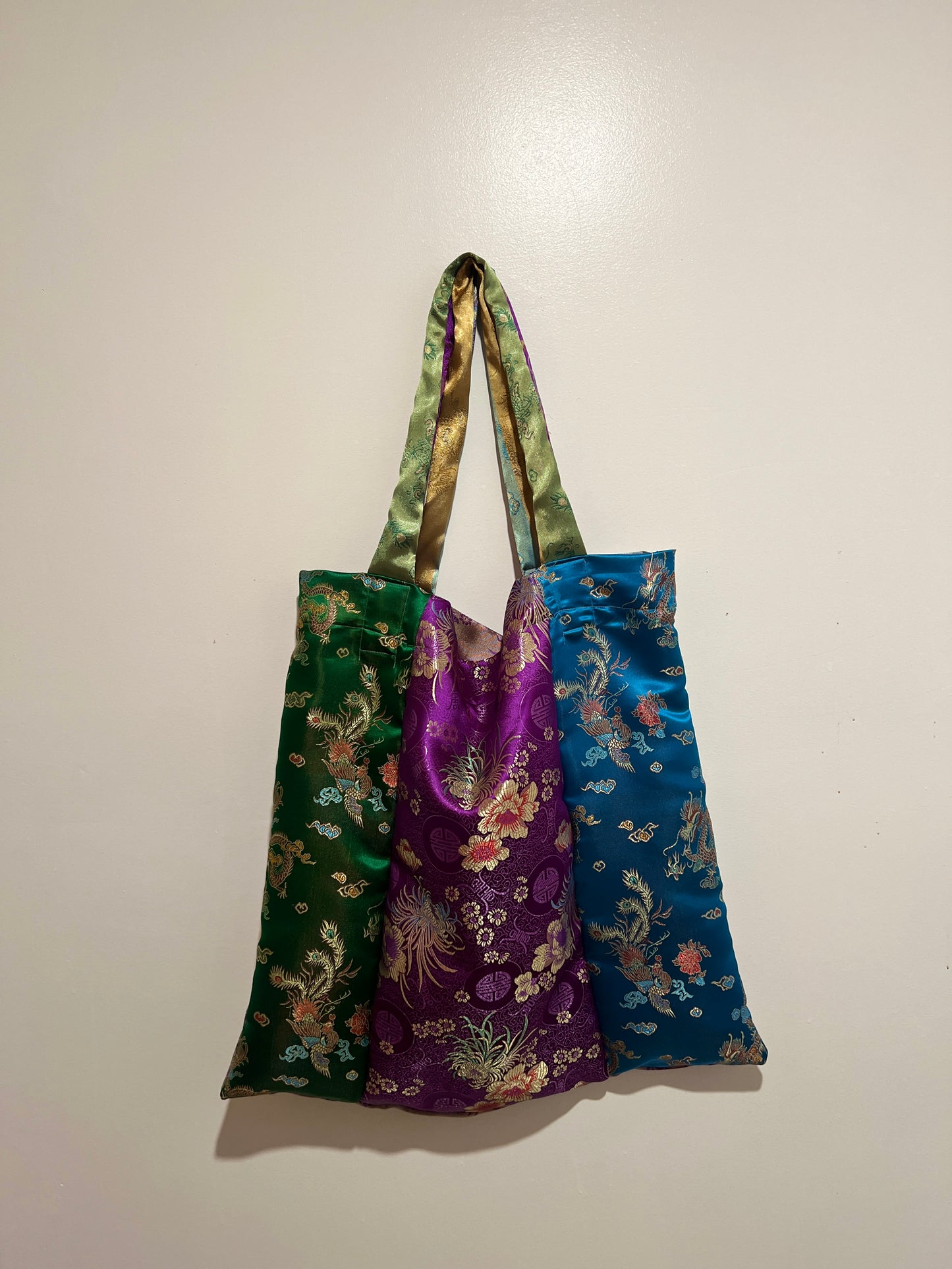 Kimono Reversible Overnight Tote (Paneled)