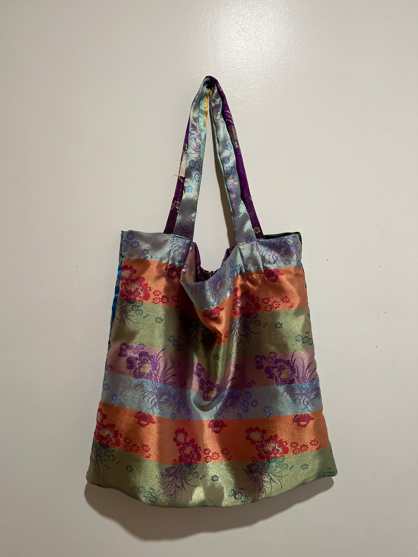 Kimono Reversible Overnight Tote (Paneled)