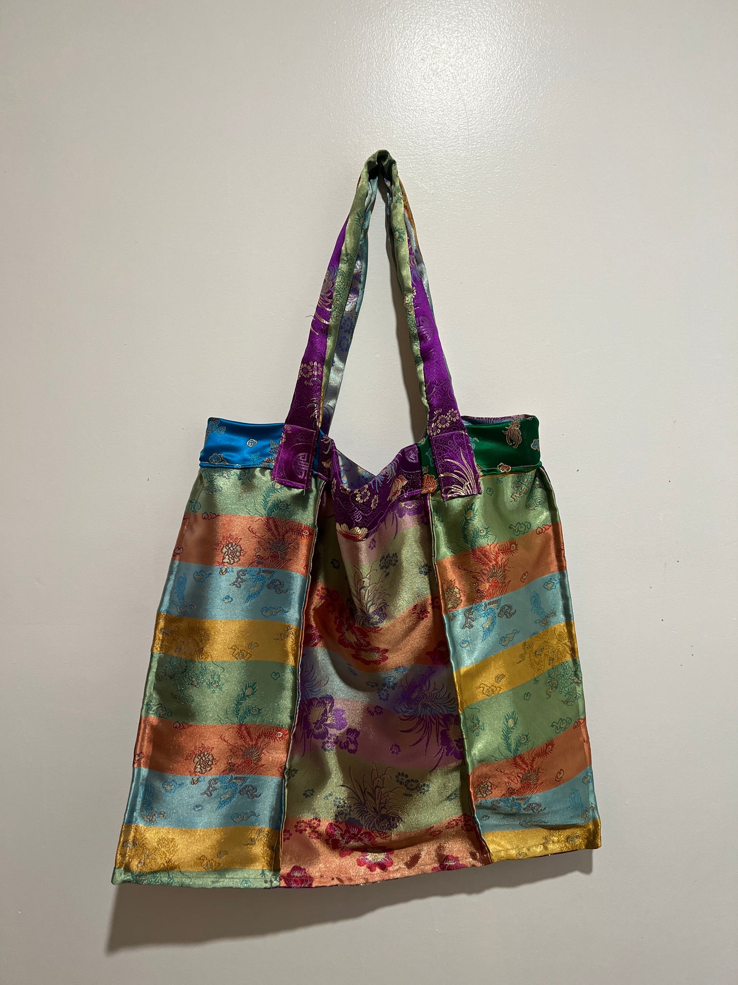 Kimono Reversible Overnight Tote (Paneled)