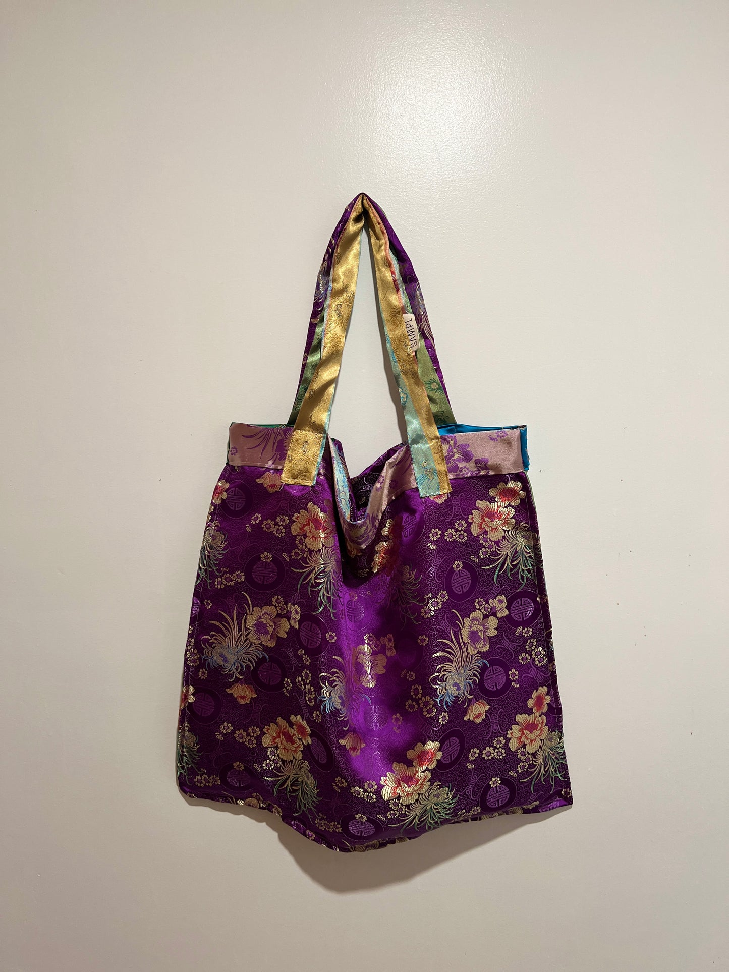 Kimono Reversible Overnight Tote (Paneled)