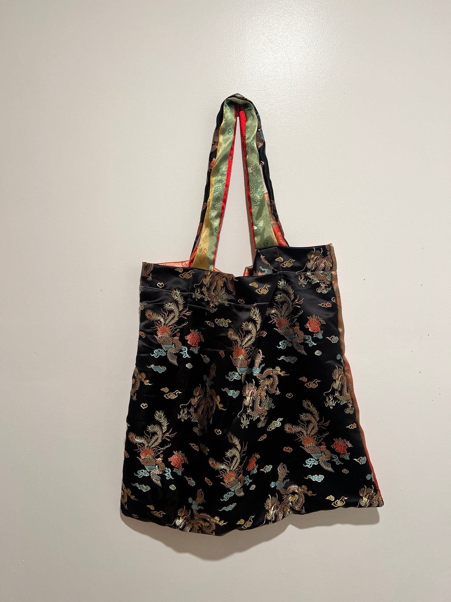 Kimono Reversible Overnight Tote