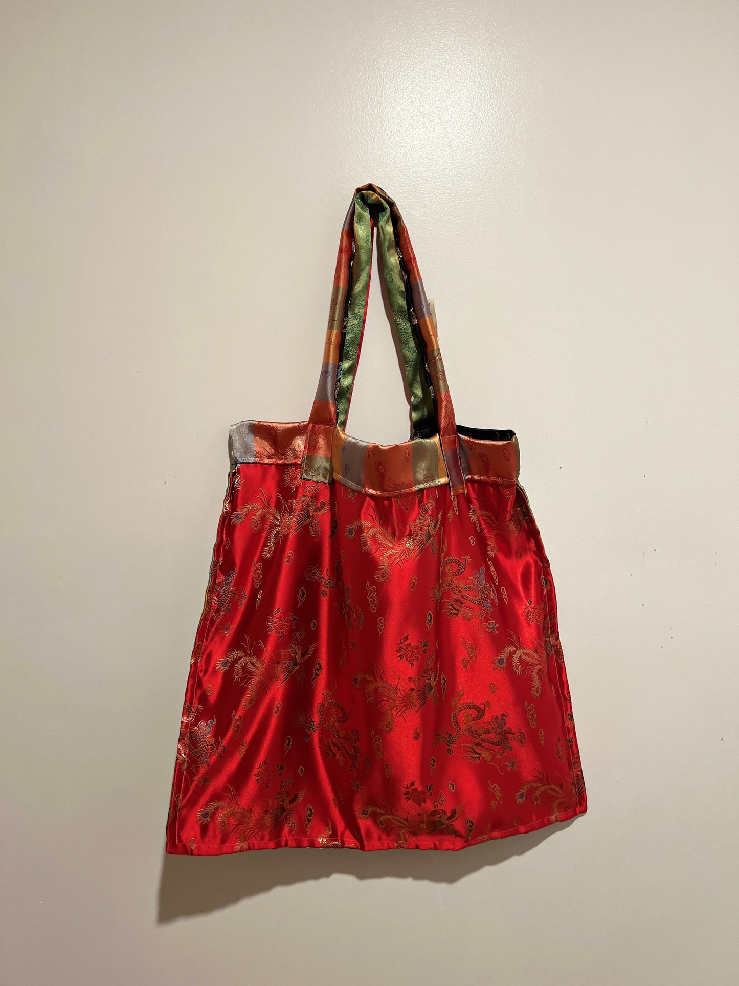 Kimono Reversible Overnight Tote