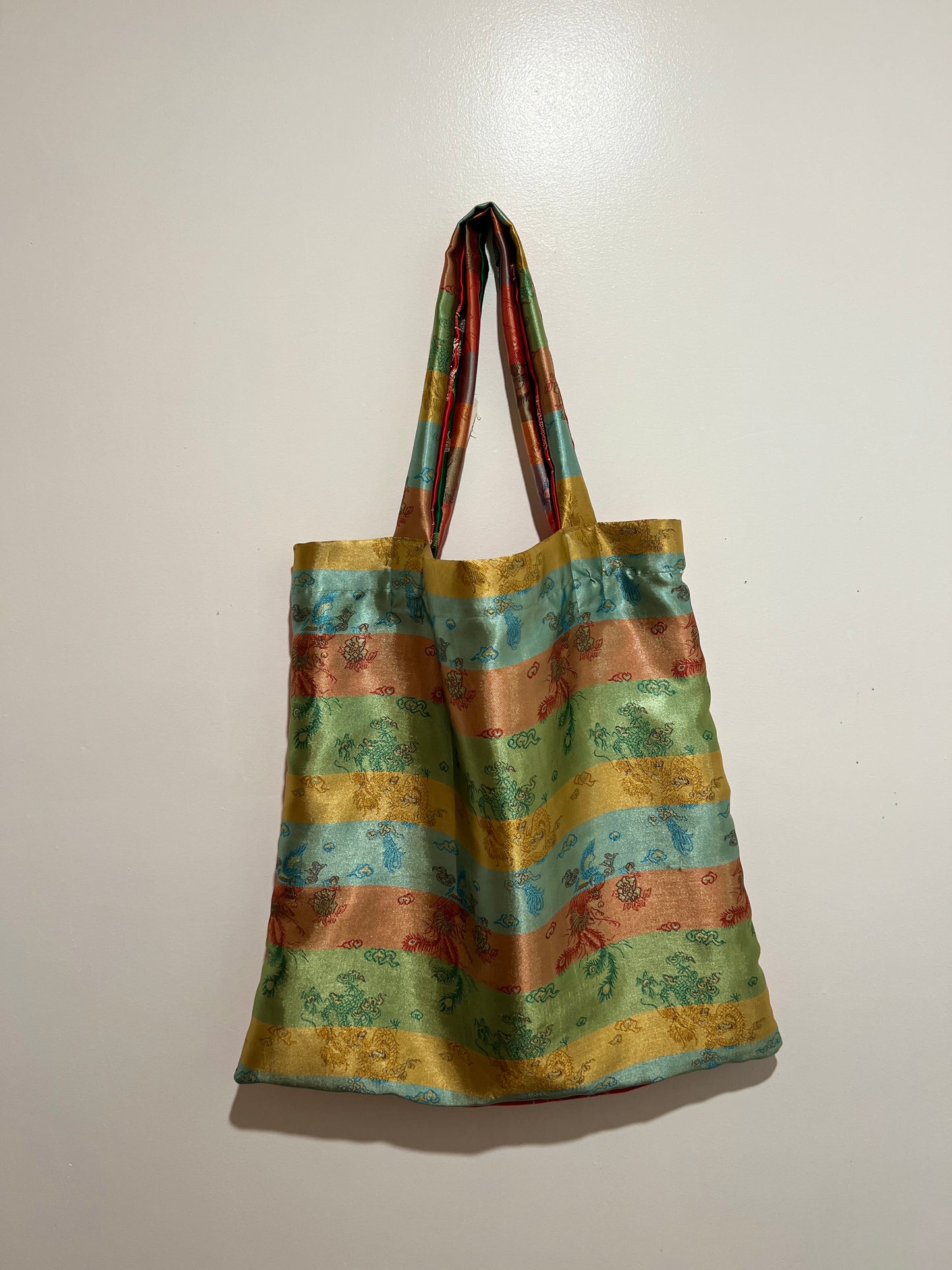 Kimono Reversible Overnight Tote