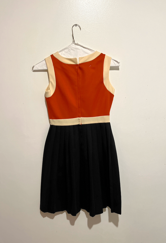 Vintage Colorblock Dress
