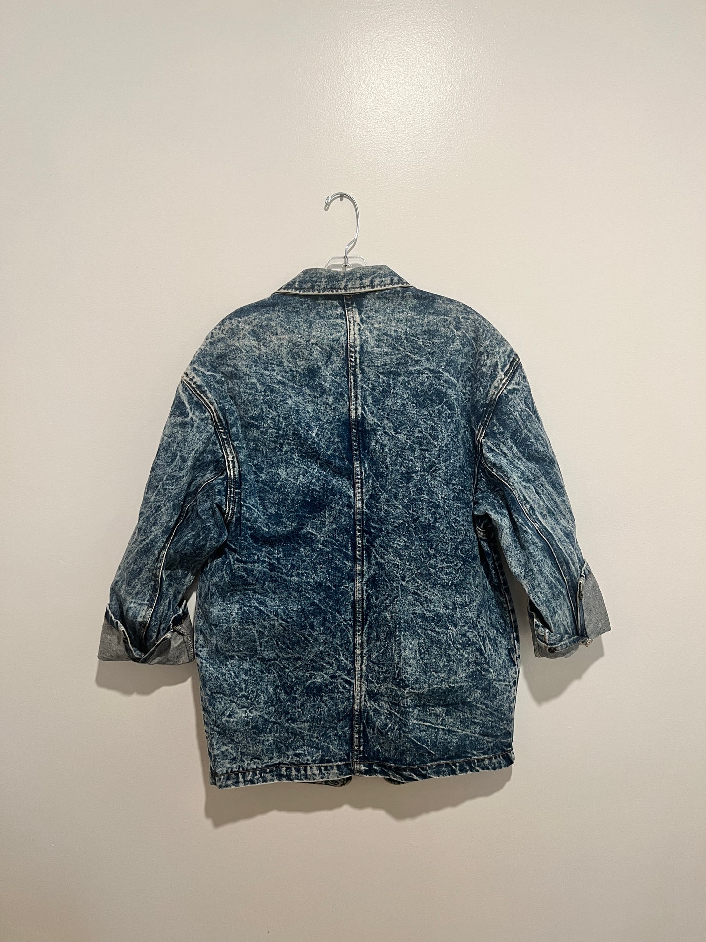Vintage Oversize Denim Blazer