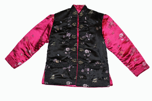 Reworked Reversible Mandarin Jacket