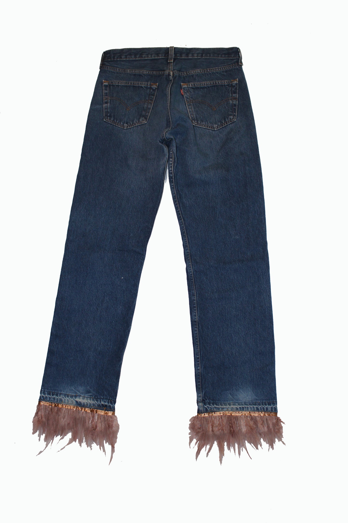 Feather Hem Levis