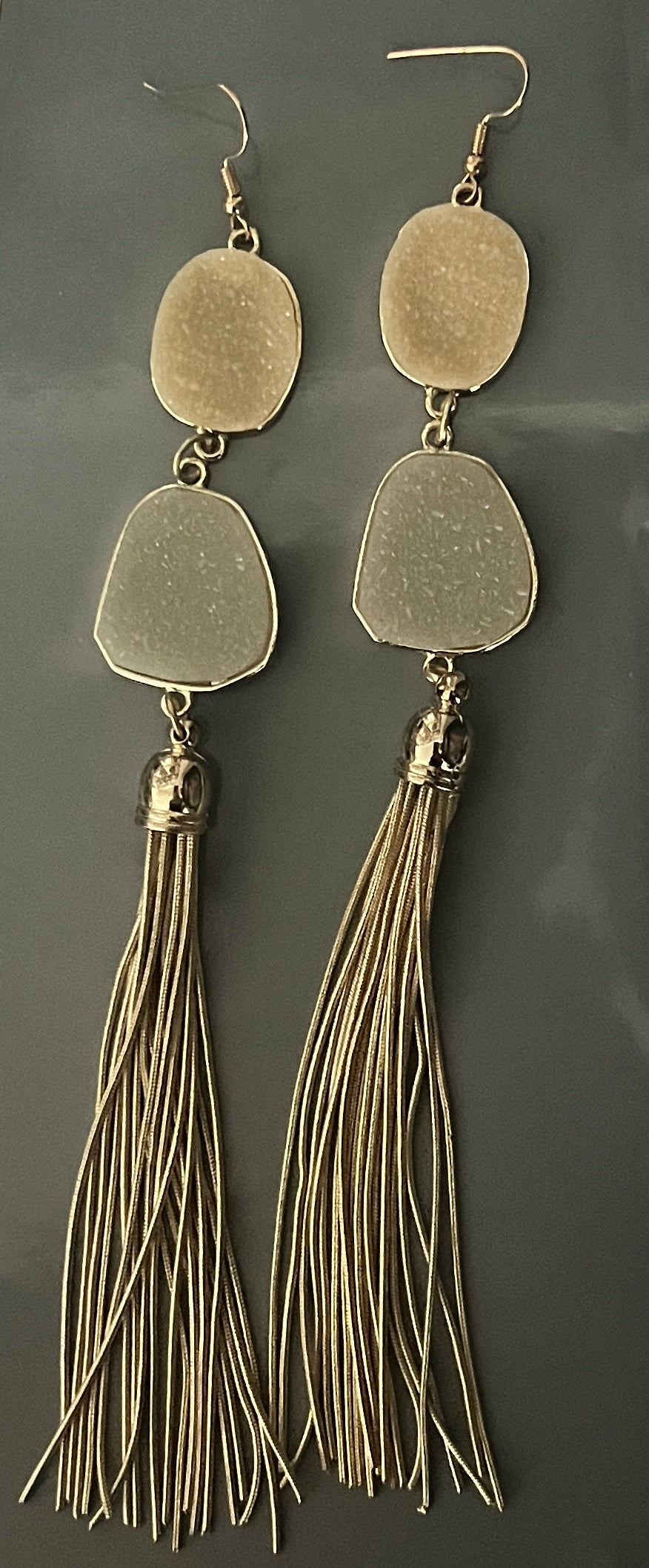 Stone Drip Earrings