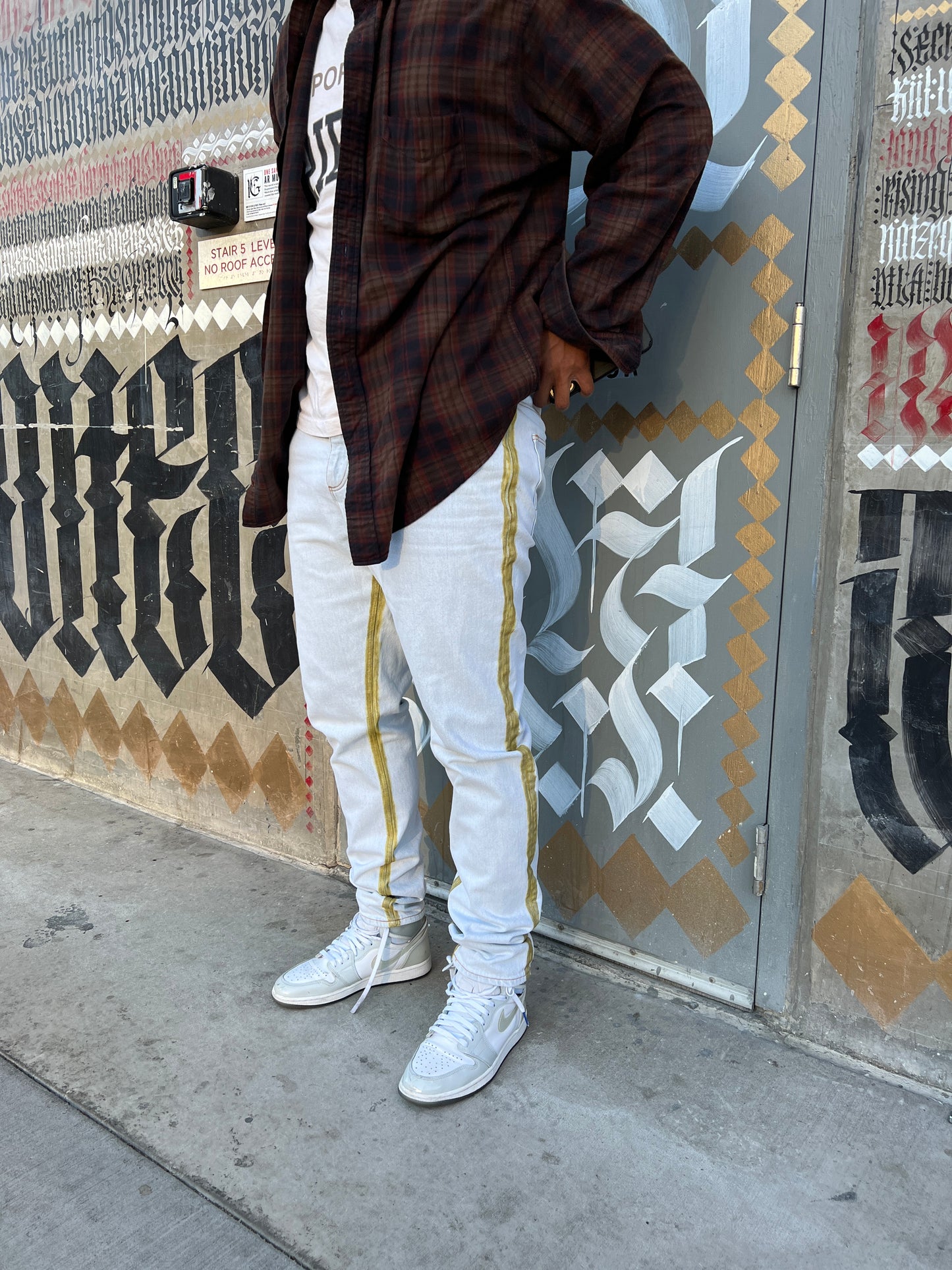 Side Stripe Jeans