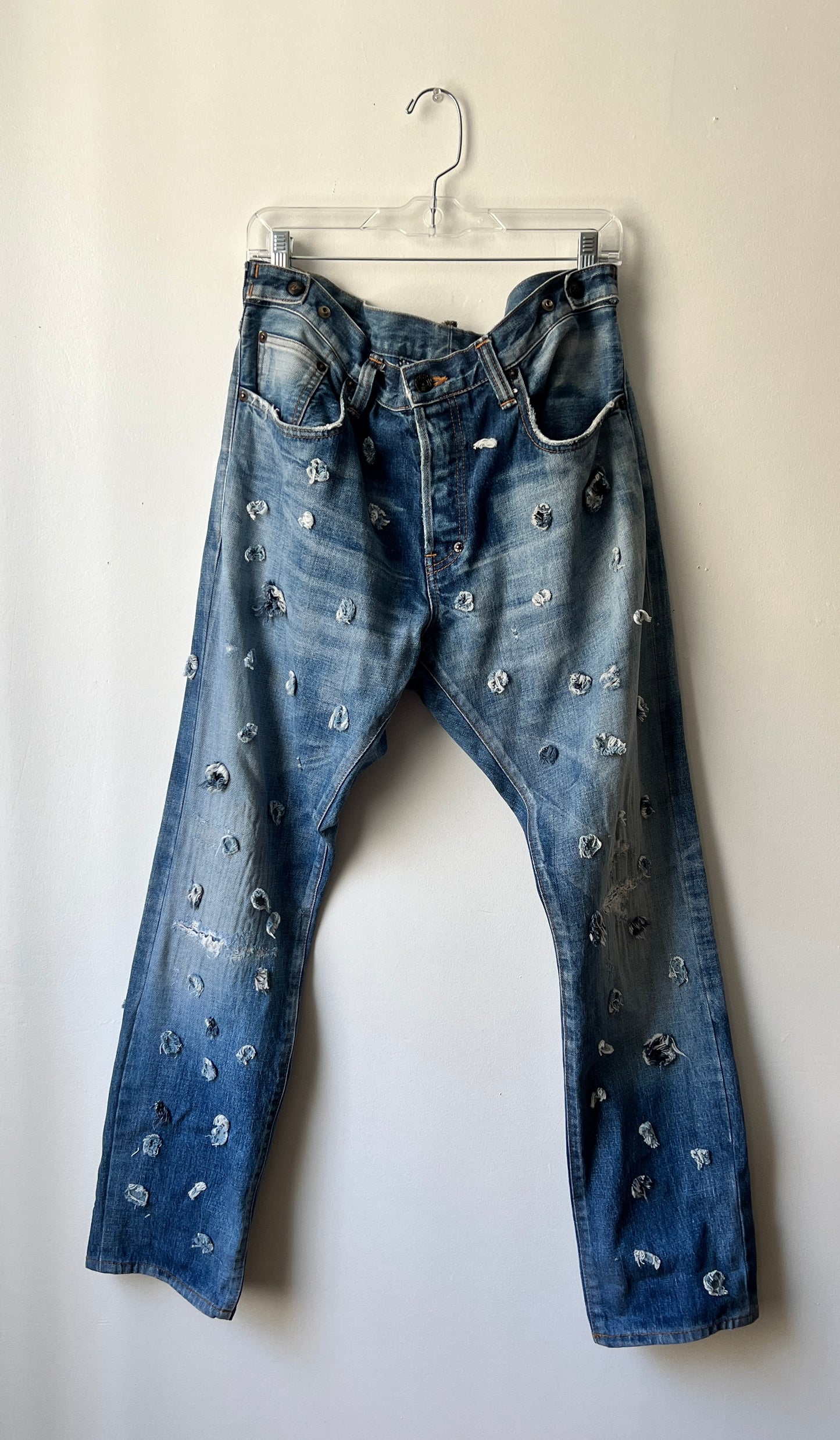 Square Patch Jeans