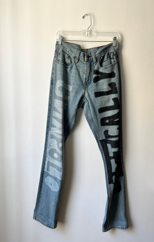 Unapologetically Black Jeans