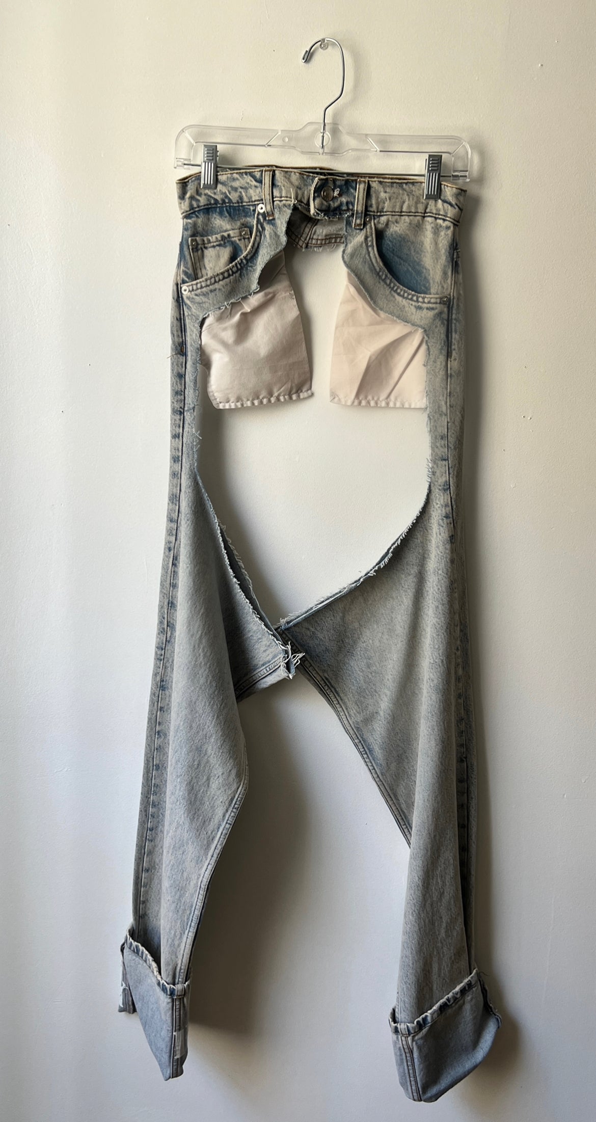 "Too Black" Denim Chaps