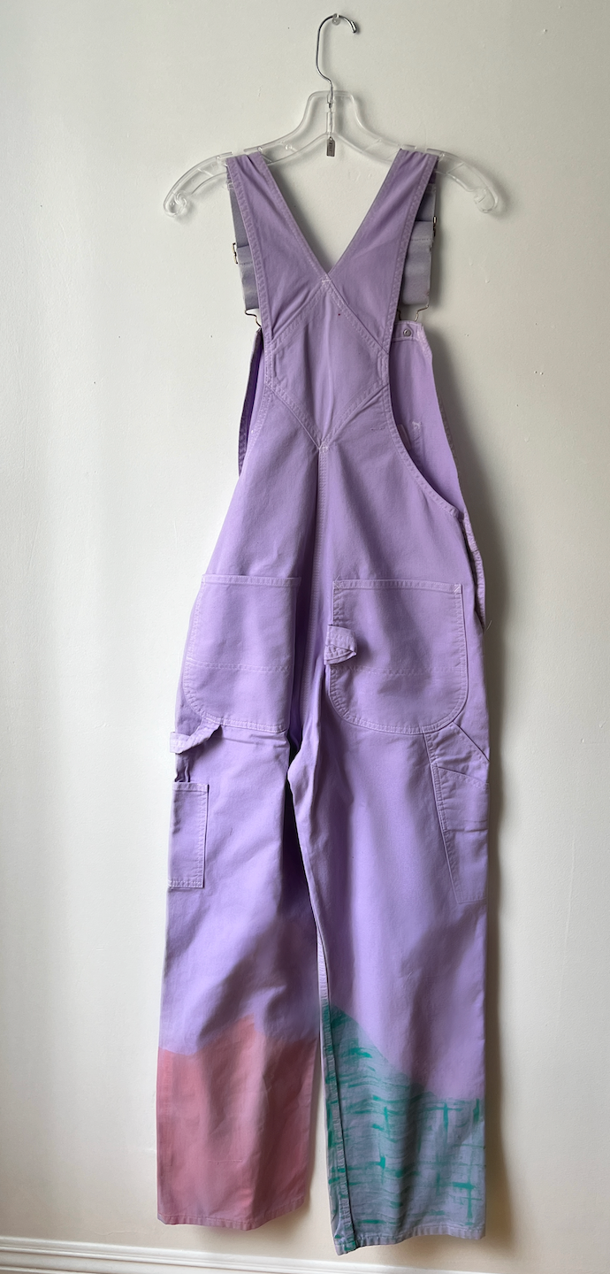 Hand-Painted Overalls