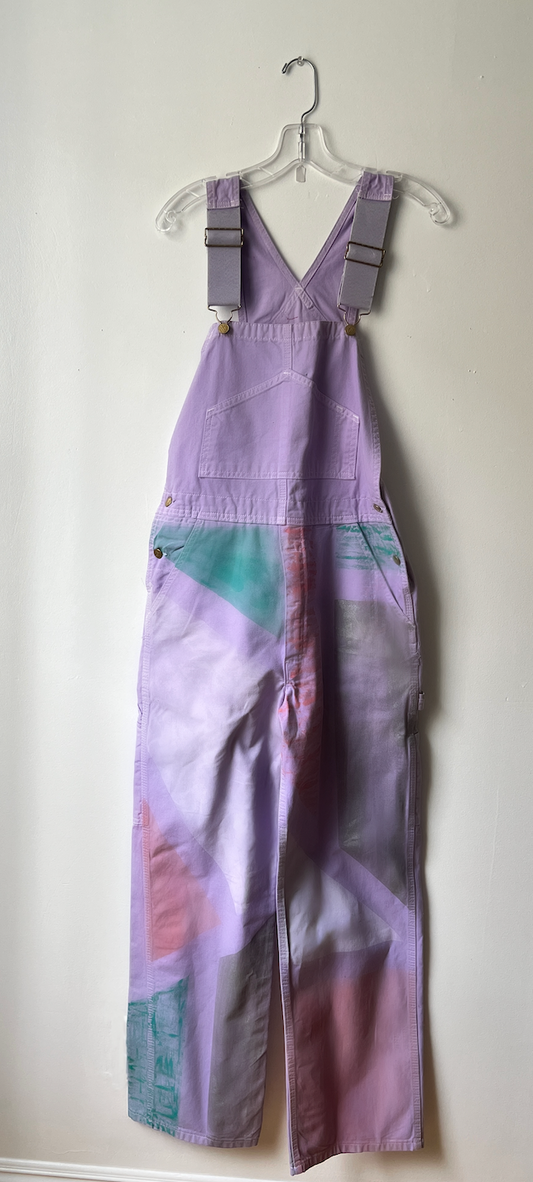 Hand-Painted Overalls