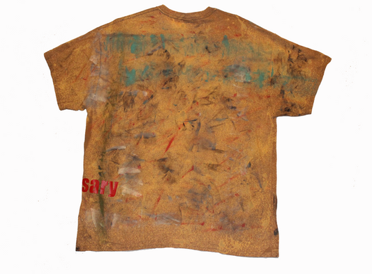 Distressed "By Any Means Necessary" Tee