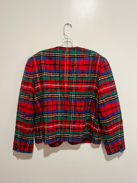 Vintage Plaid Jacket