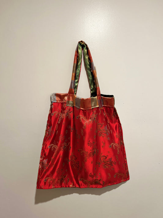 Kimono Reversible Overnight Tote