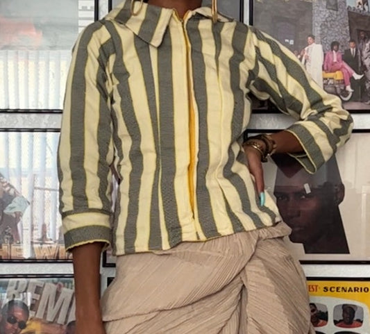 Asymmetrical Vintage Jacket