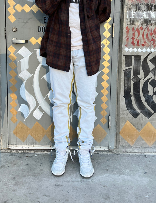 Side Stripe Jeans