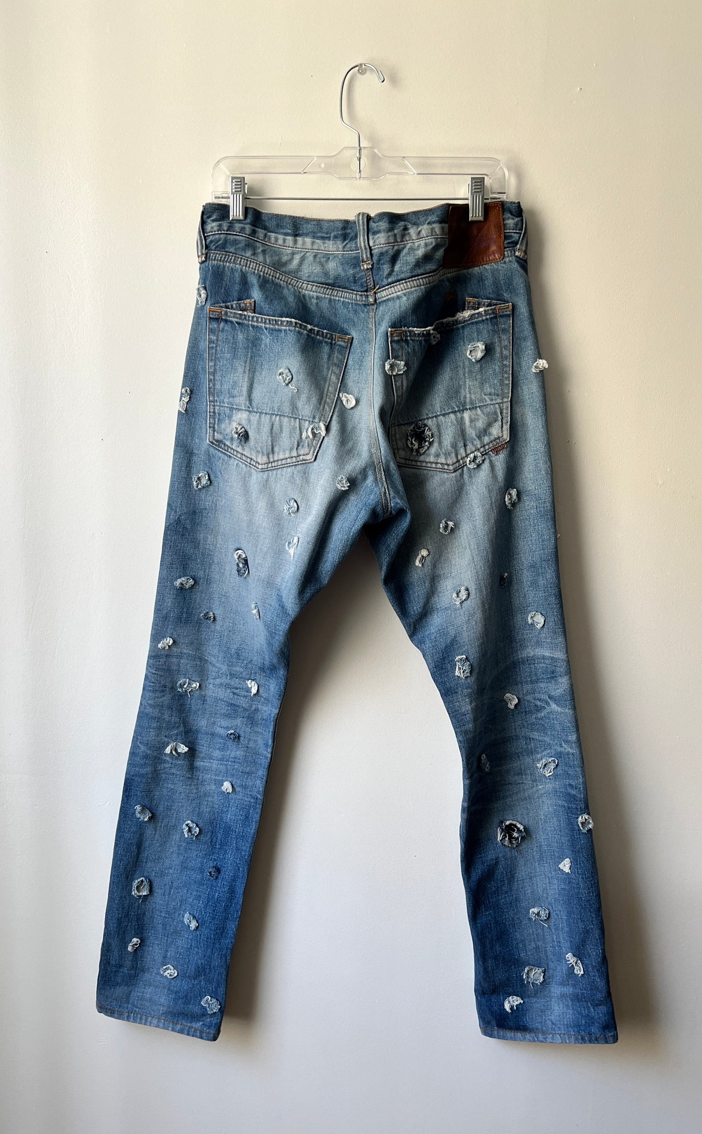 Square Patch Jeans