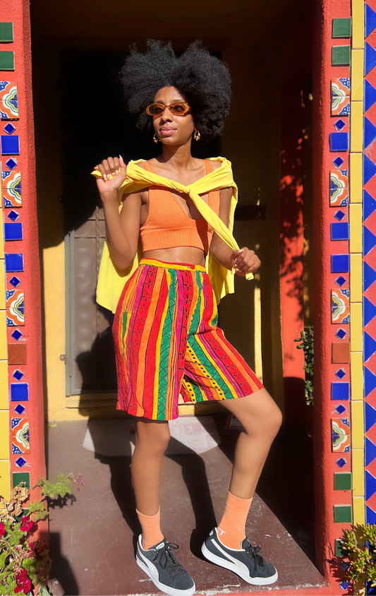 Vintage Stripe Shorts