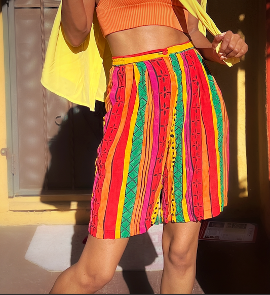 Vintage Stripe Shorts